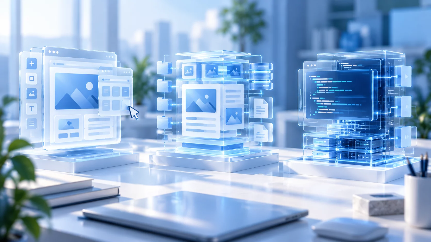 Сравнение конструктора сайтов, модульной CMS и собственной разработки